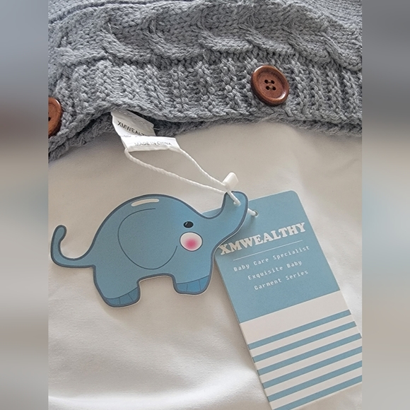 XMWEALTHY NEWBORN BABY SWADDLE BLANKET - Picture 4 of 7